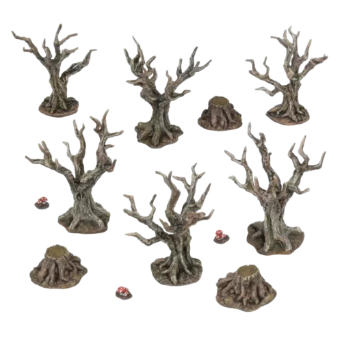 terrain crate forest trees contents isolated web copy