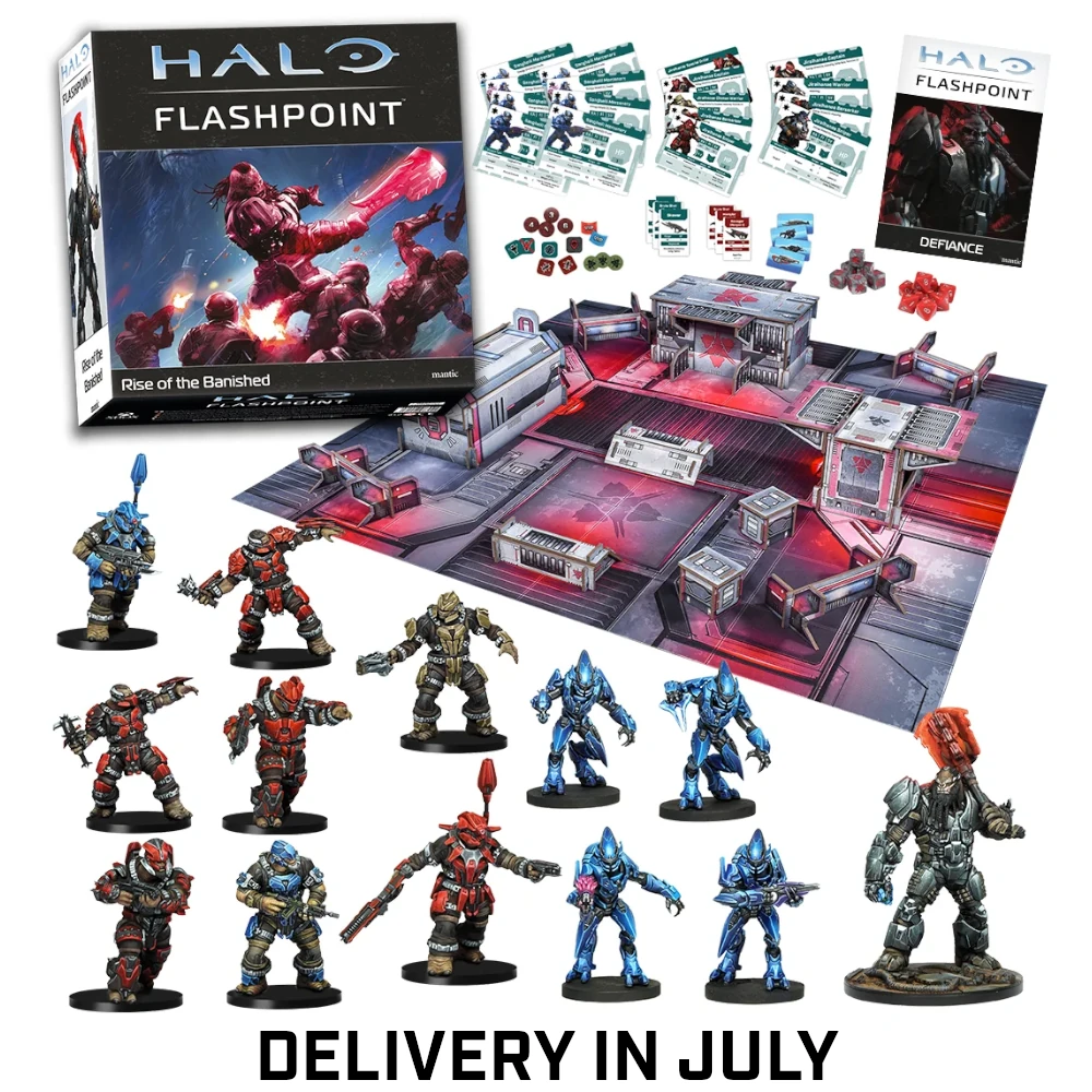 Halo: Flashpoint Tabletop Game Available For Preorder On Amazon
