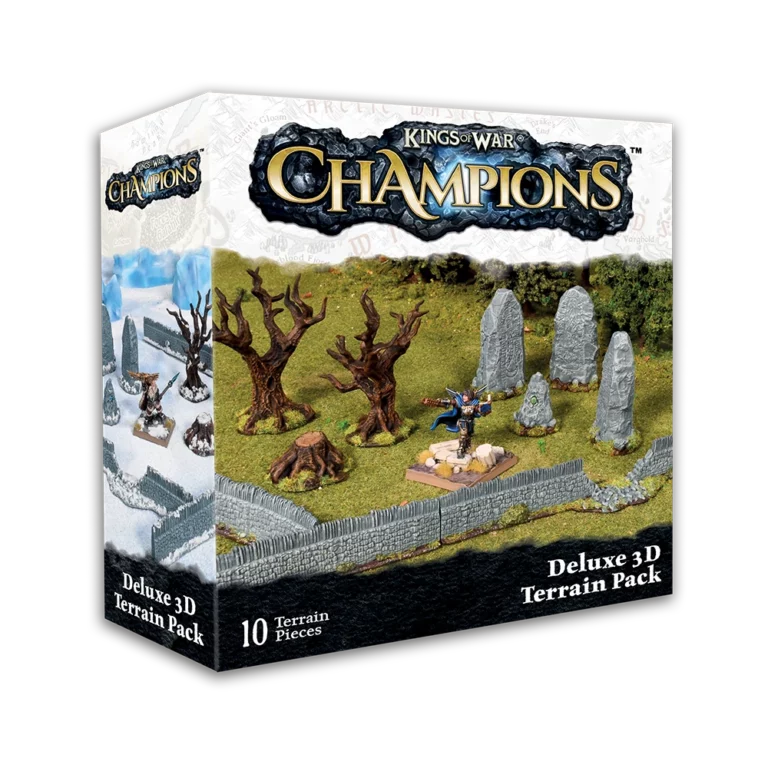 kings of war champions deluxe 3d terrain box