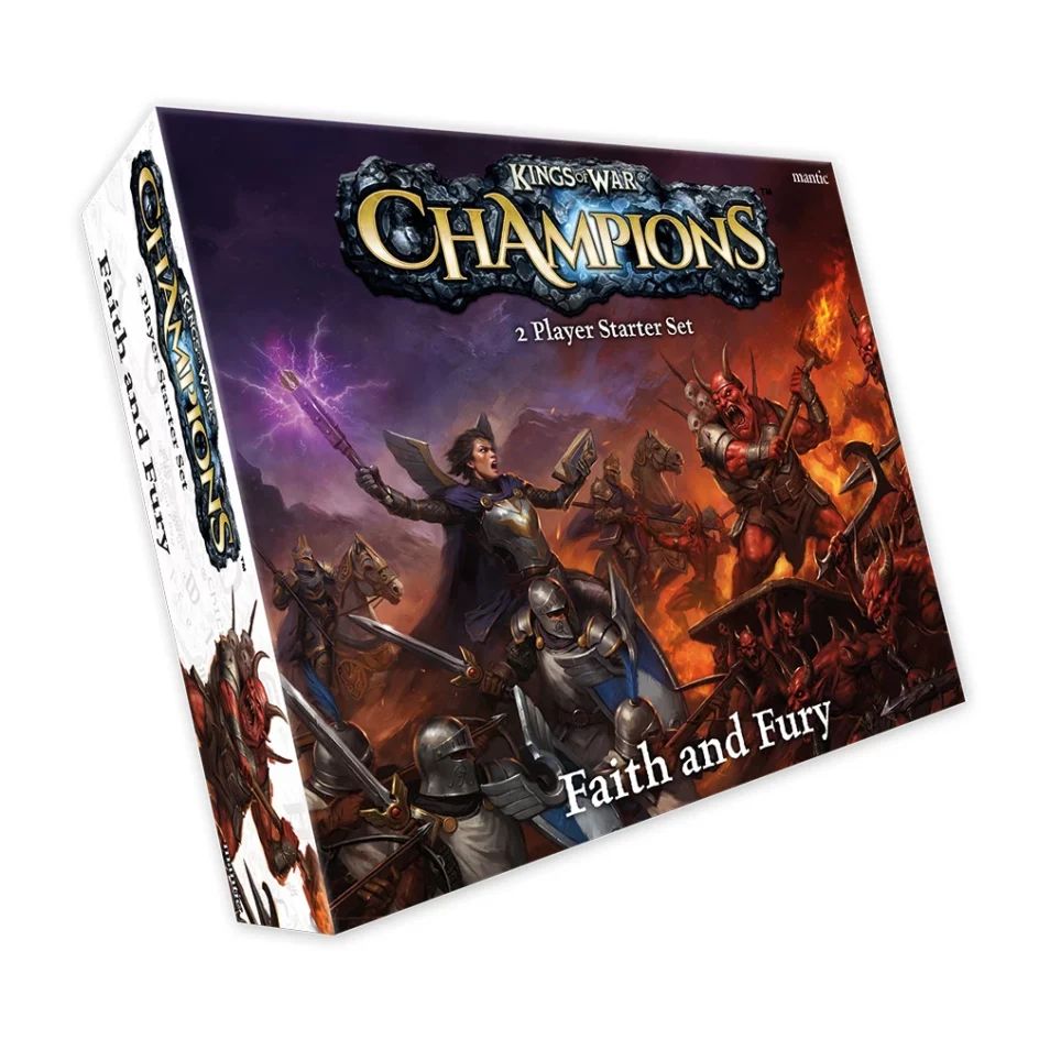 【ファイブスタートイ】『マンモスマン』（〜War of Destiny〜） Kings of War Champions: Faith and Fury 2 Player Starter Set (v1.1