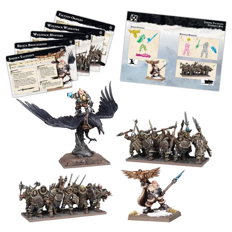 kings of war champions jorden talinson company box contents