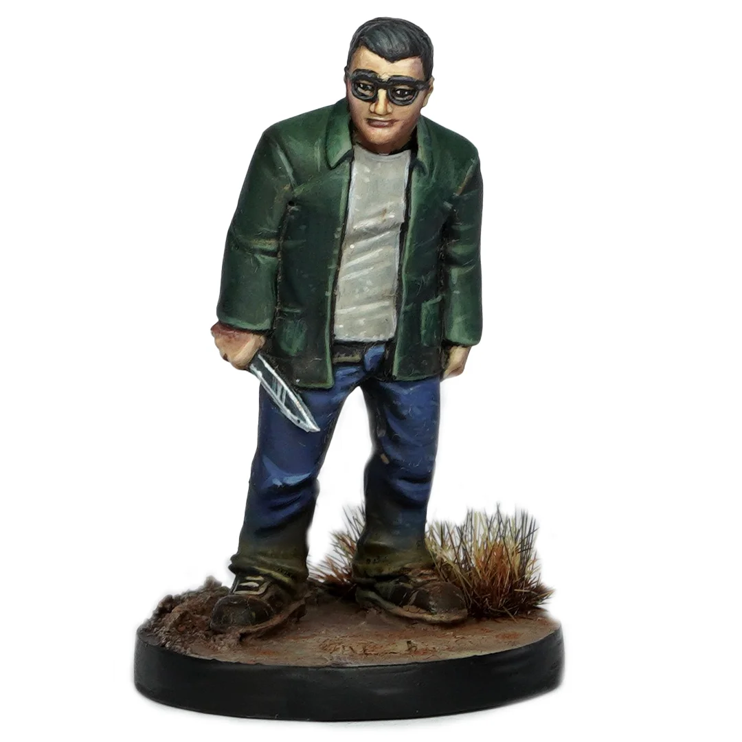 Miniature Rival Outlaw General - The Walking Dead No Sanctuary, Occasion, état Comme Sur Photo