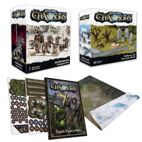 kings of war champions arokamorra company bundle