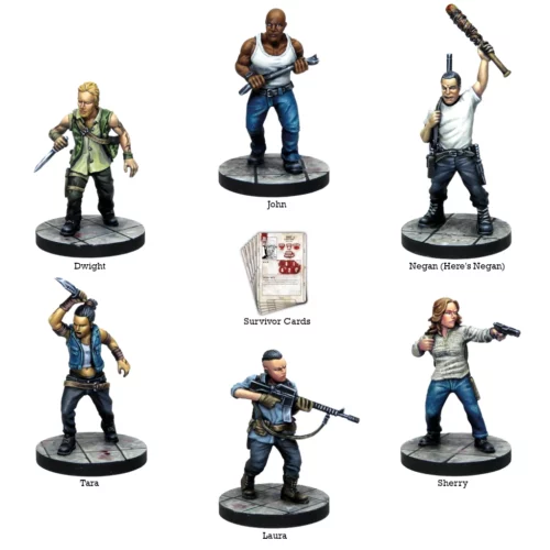 walking dead all out war saviours collection 1 contents