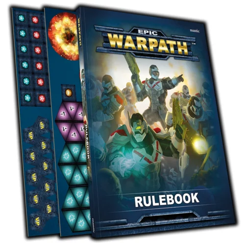 epic warpath rulebook and token set