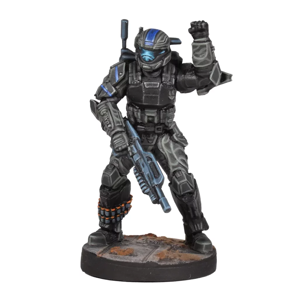 halo flashpoint odst indigo isolated front halo flashpoint odst indigo isolated front