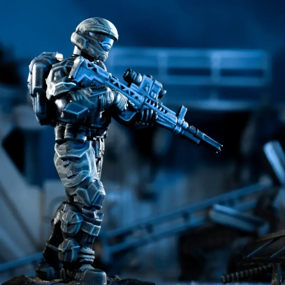 ゲームキャラクター HALO ODST Feet First Into Hell - ODST Faction Set