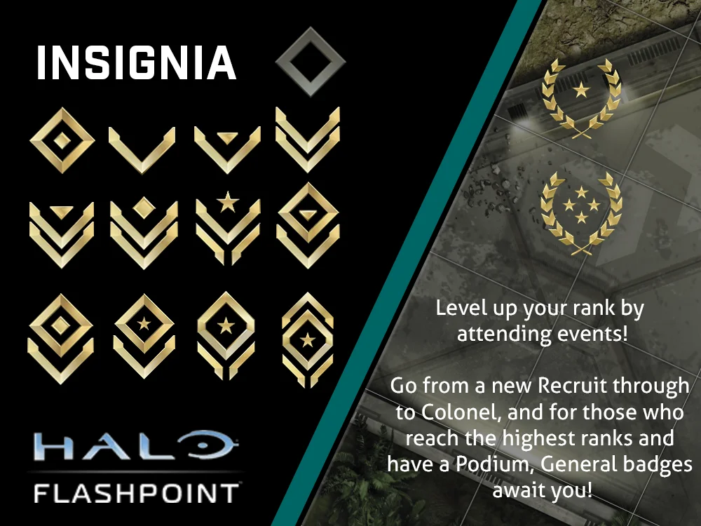 insignia badges hfp