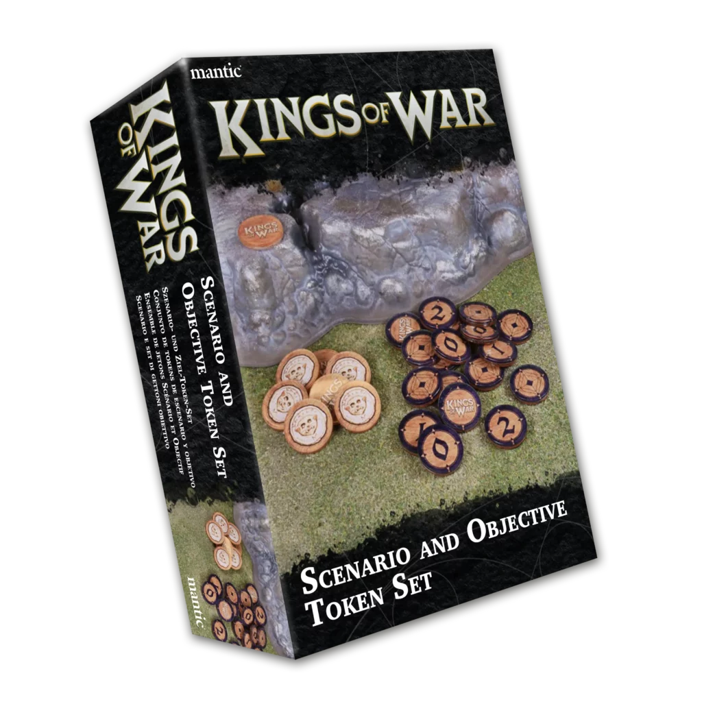 Kings of War Scenario and Objective Token Set Kings of War Scenario and Objective Token Set