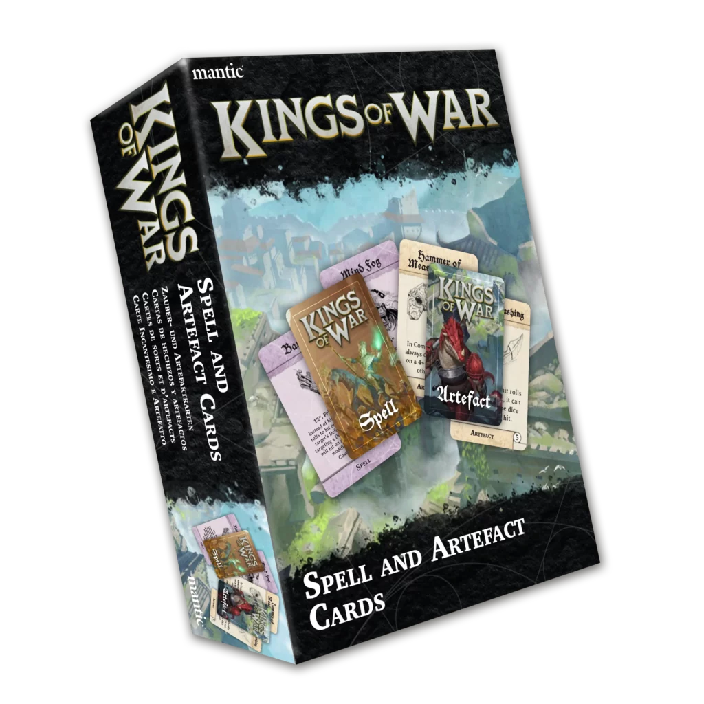 Kings of War Spell and Artefact Cards Kings of War Spell and Artefact Cards