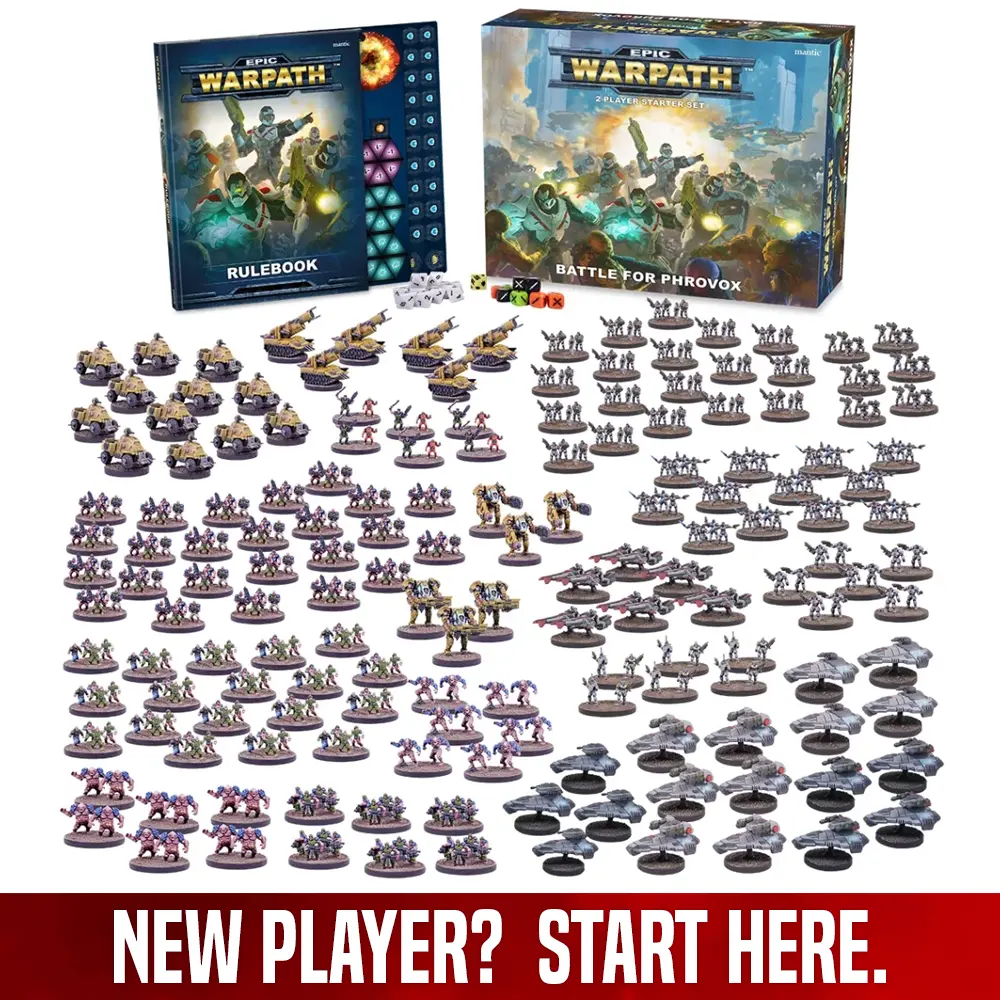 Epic Warpath: Battle for Phrovox 2-Player Starter Set