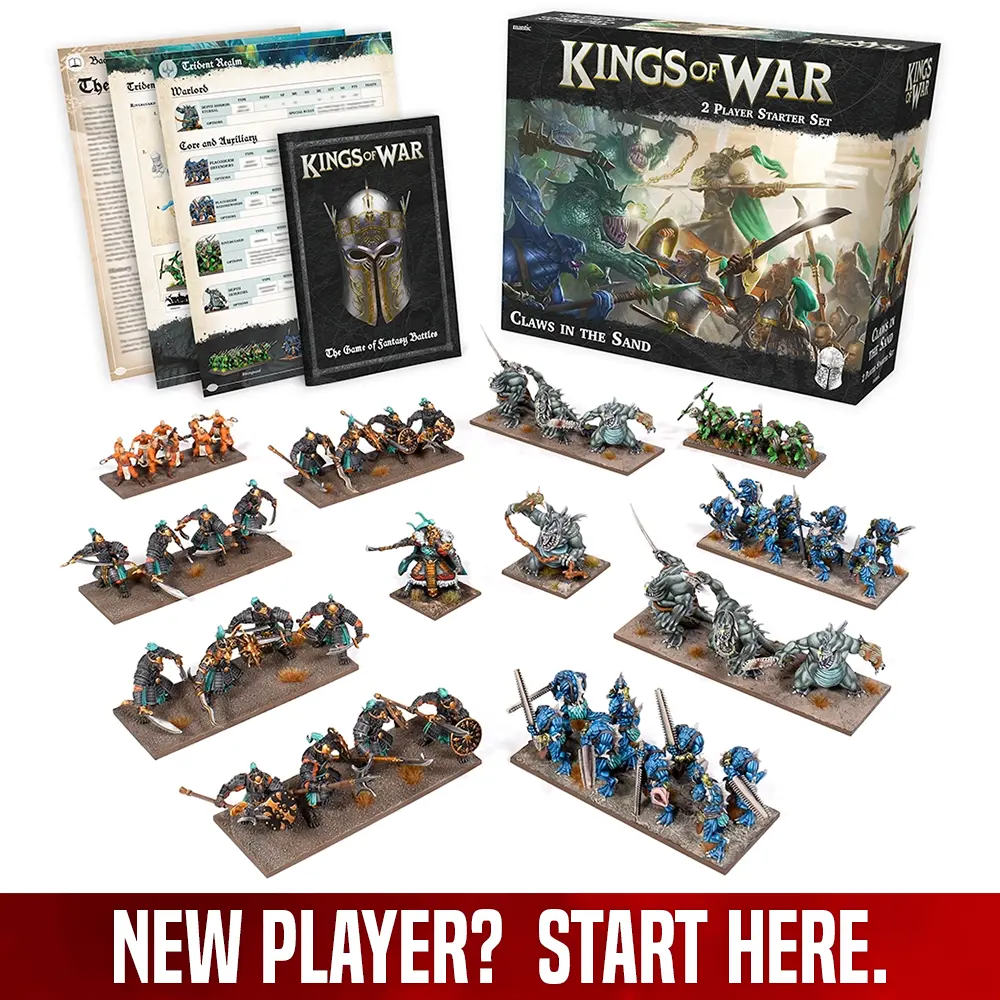 Kings of War Claws In The Sand 2-Player Starter Set