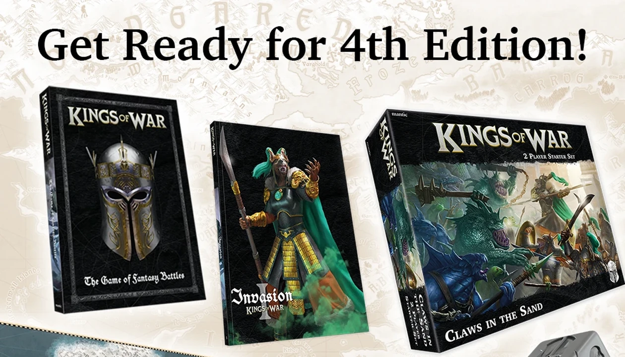 Get Ready for Kings of War 4th Edition