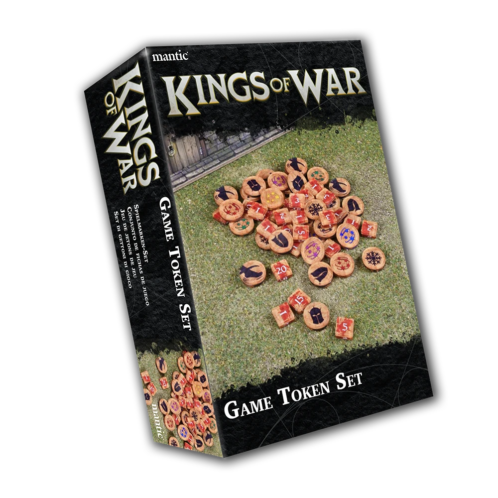 Kings of War Game Token Set Kings of War Game Token Set