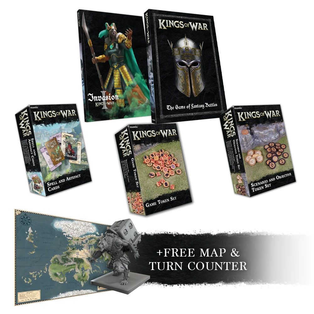 4th Edition Master Bundle - FREE Map & Turn Counter 4th Edition Master Bundle - FREE Map & Turn Counter