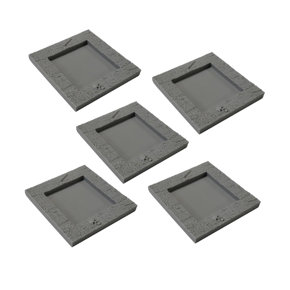 Kings of War Heavy Infantry Hero Base Converters (25mm to 40mm) Kings of War Heavy Infantry Hero Base Converters (25mm to 40mm)