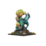 kings of war Xirkaali Gokluu Dragon isolated rear facing