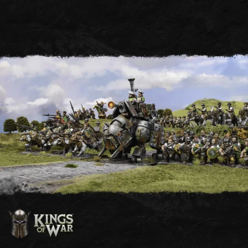 kings of war halfling battalion colour shot Colour Shot