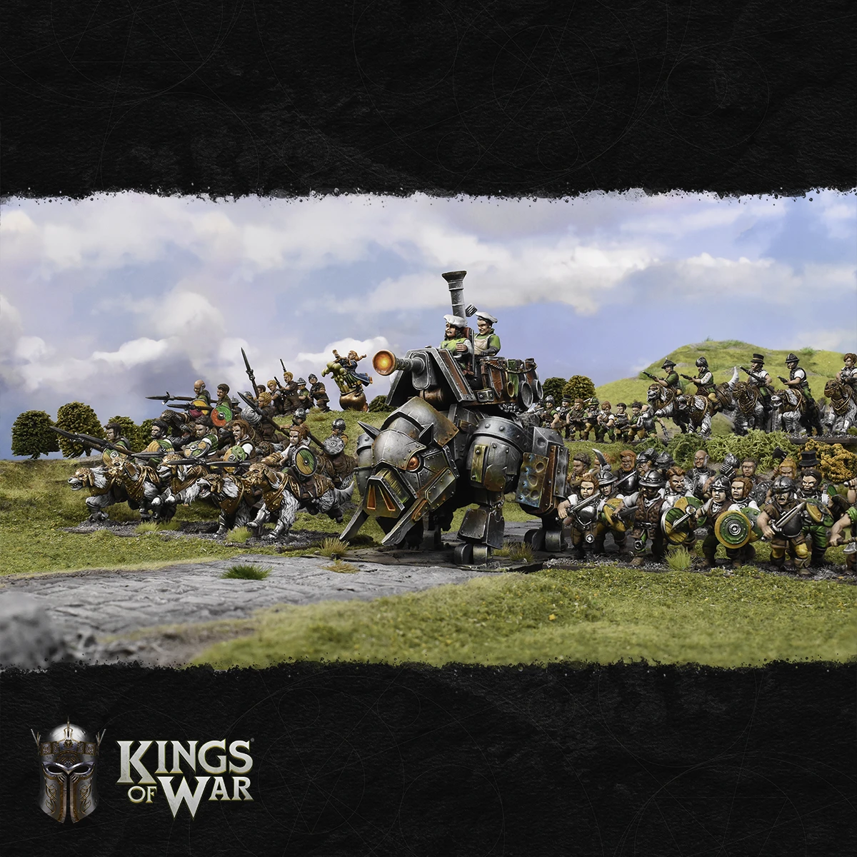 Halfling Battalion Halfling Battalion Colour Shot