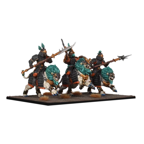 kings of war lionsnarl cavalry isolated right facing