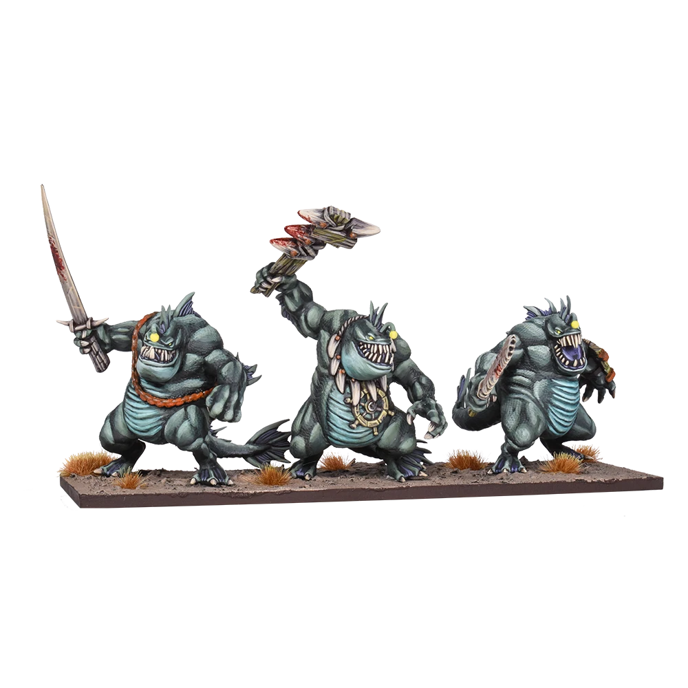 kings of war trident realm depth horrors unit front isolated clipped