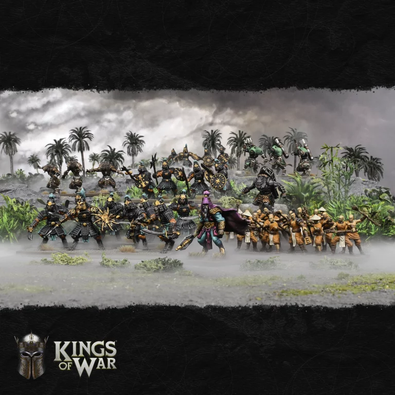kings of war xirkaali battalion colour shot
