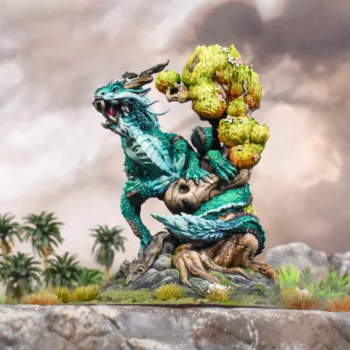 kings of war xirkaali dragon gokluu colour shot square Colour Shot