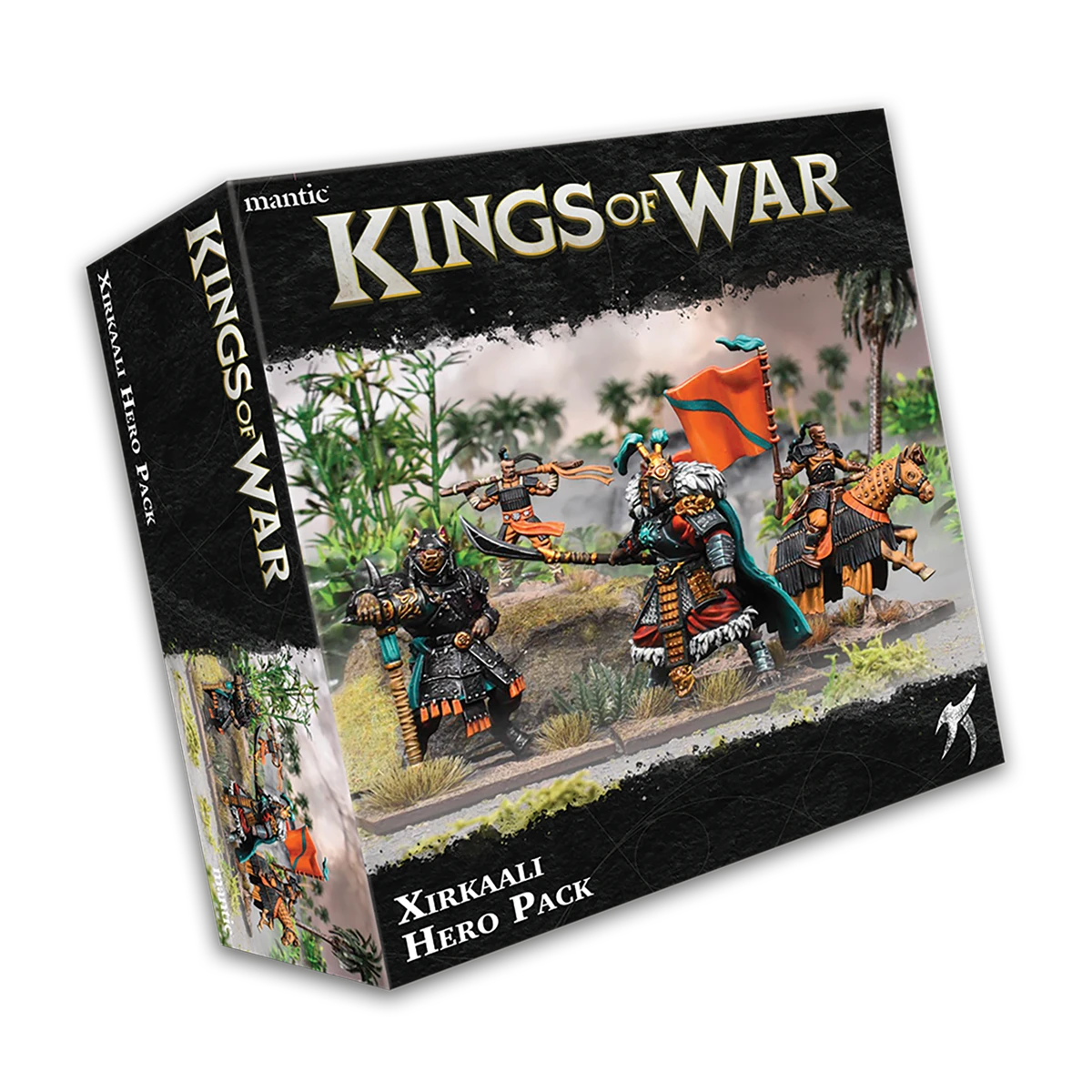 kings of war xirkaali hero pack box mockup kings of war xirkaali hero pack box mockup