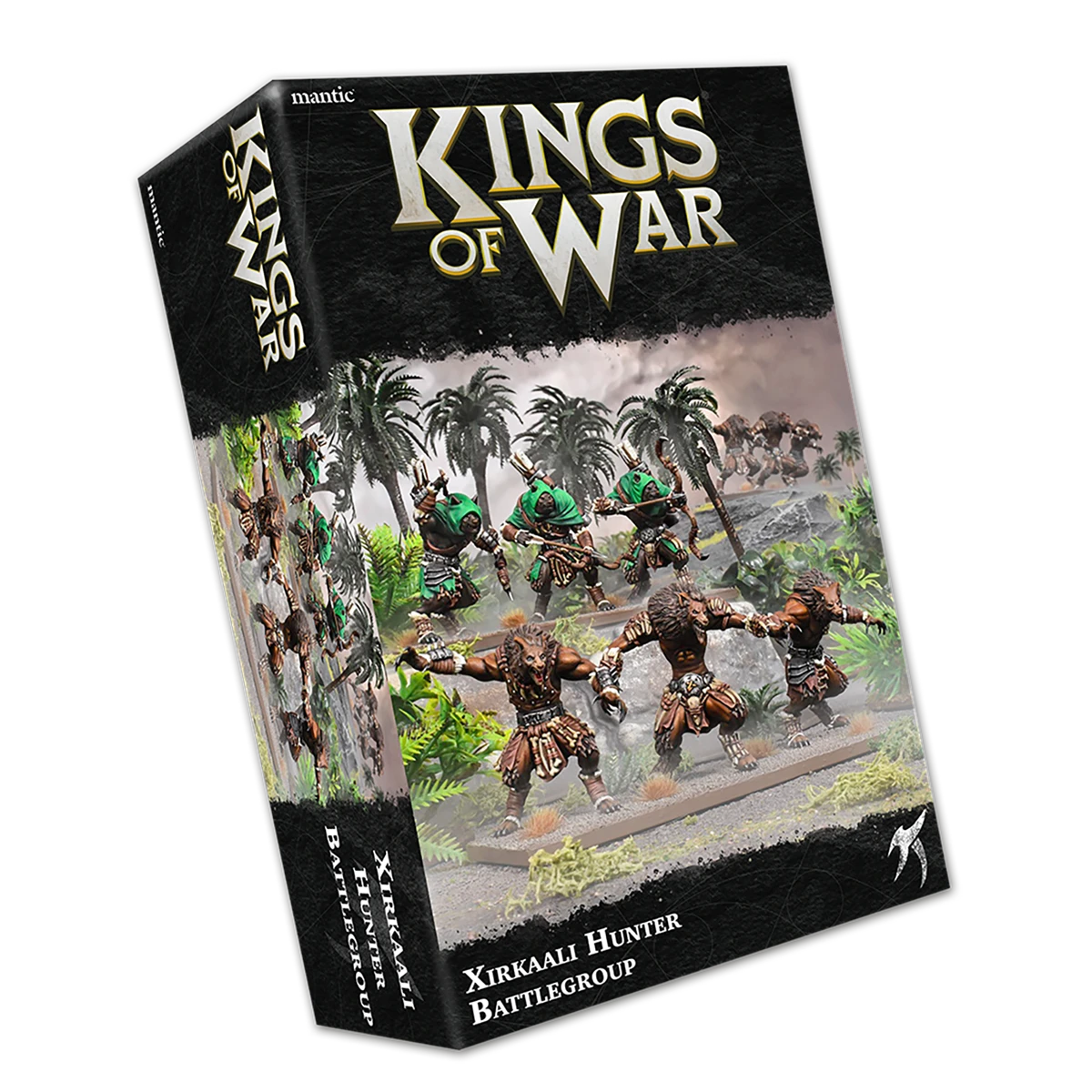 kings of war xirkaali hunter battle group box mockup
