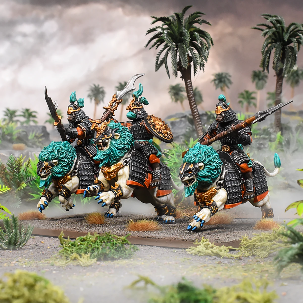 Xirkaali Lionsnarl Cavalry Regiment Xirkaali Lionsnarl Cavalry Regiment Colour Shot