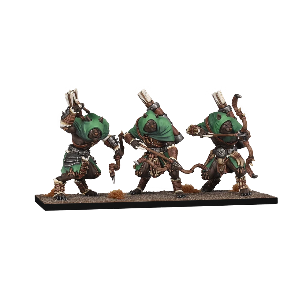 kings of war xirkaali plainstalkers isolated front facing kings of war xirkaali plainstalkers isolated front facing