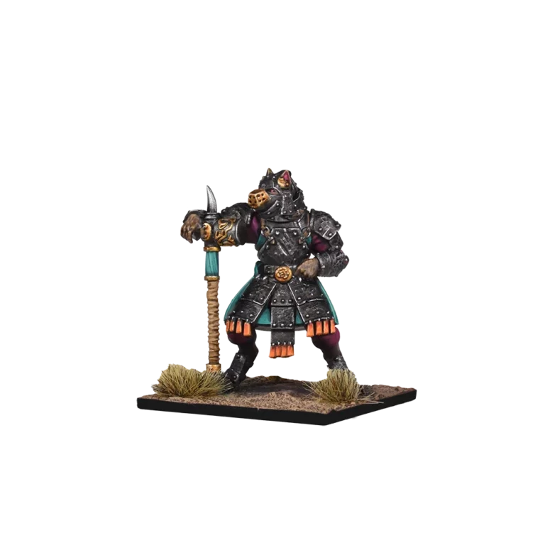 kings of war xirkaali siegemaster isolated front facing