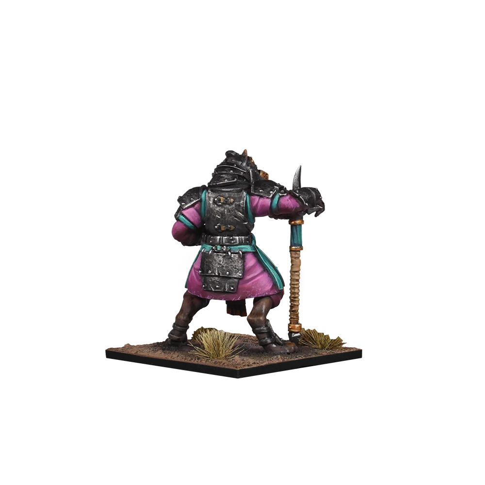 kings of war xirkaali siegemaster isolated rear facing