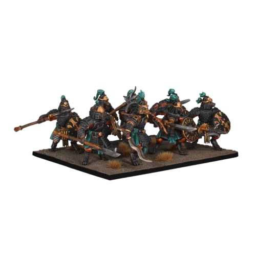 kings of war xirkaali warrior pack or spearwardens regiment right facing
