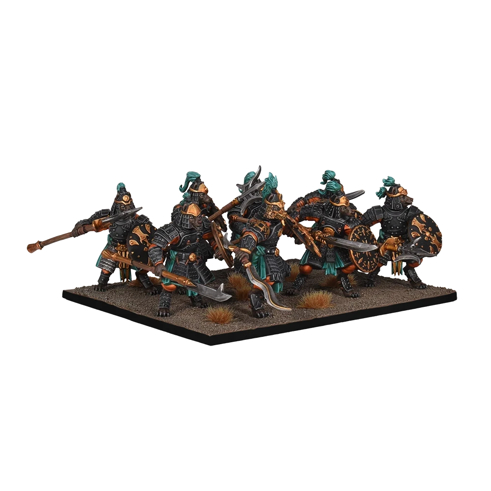 kings of war xirkaali warrior pack or spearwardens regiment right facing kings of war xirkaali warrior pack or spearwardens regiment right facing