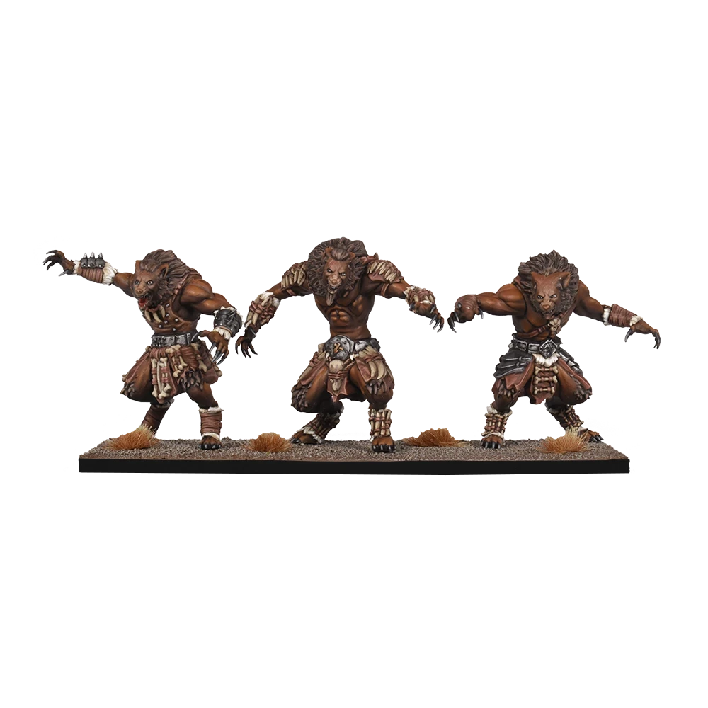 kings of war xirkaali wildfangs isolated front facing kings of war xirkaali wildfangs isolated front facing