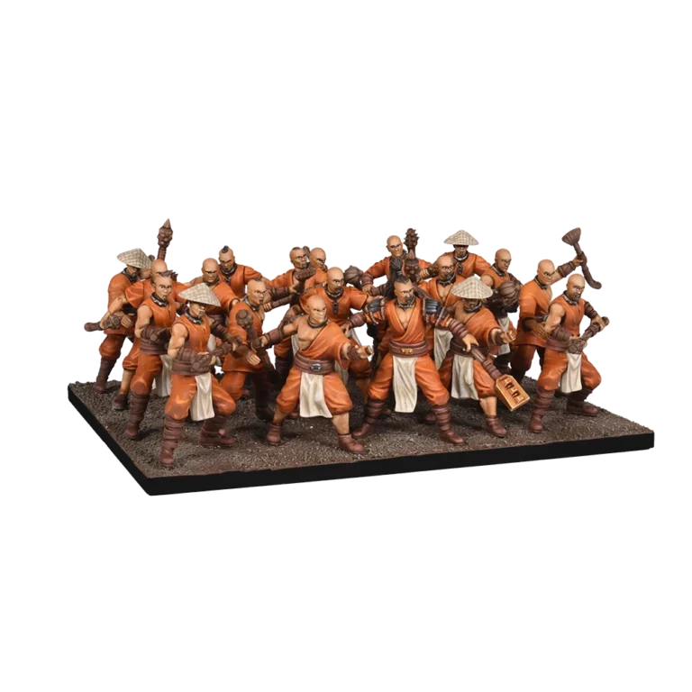 kings of war xirkaali yan brotherhood and chakrams brotherhood regiment right facing