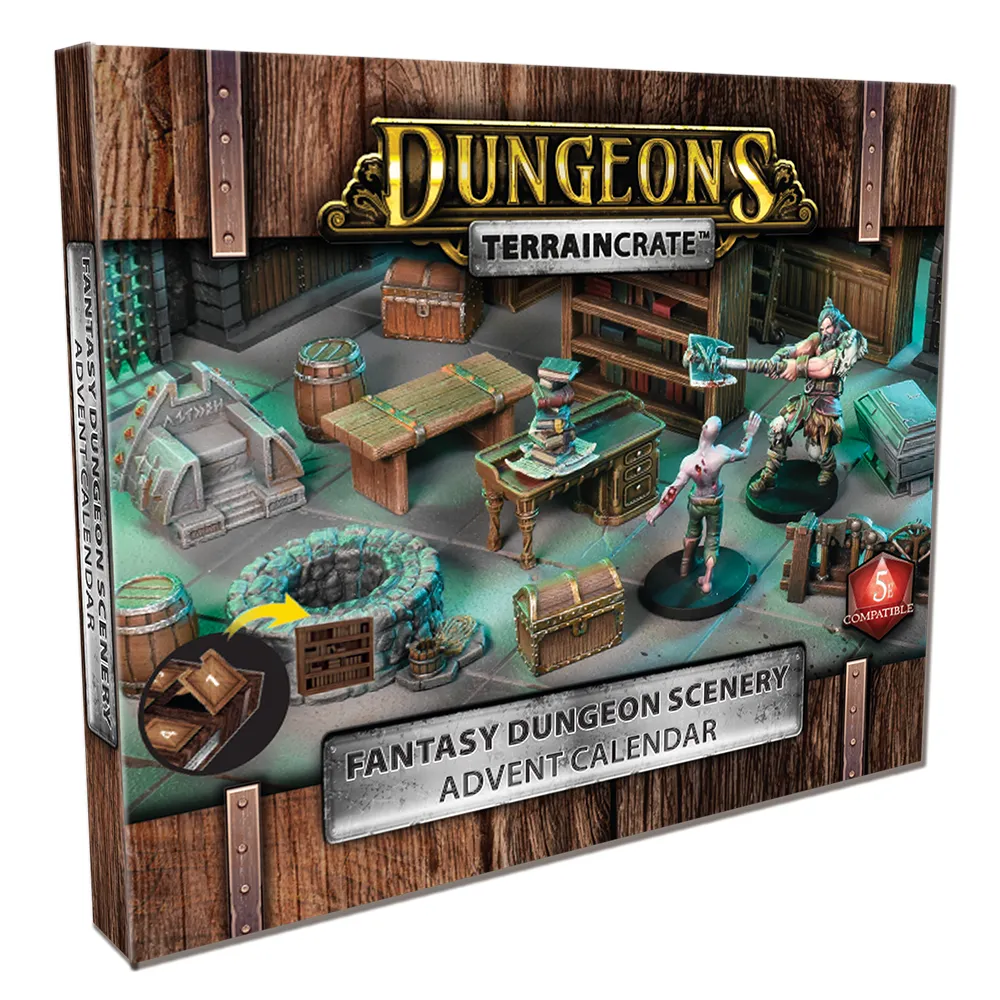 TerrainCrate™: Fantasy Dungeon Scenery Advent Calendar TerrainCrate™: Fantasy Dungeon Scenery Advent Calendar