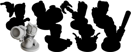 Barrom Brawl Advent Calendar Models