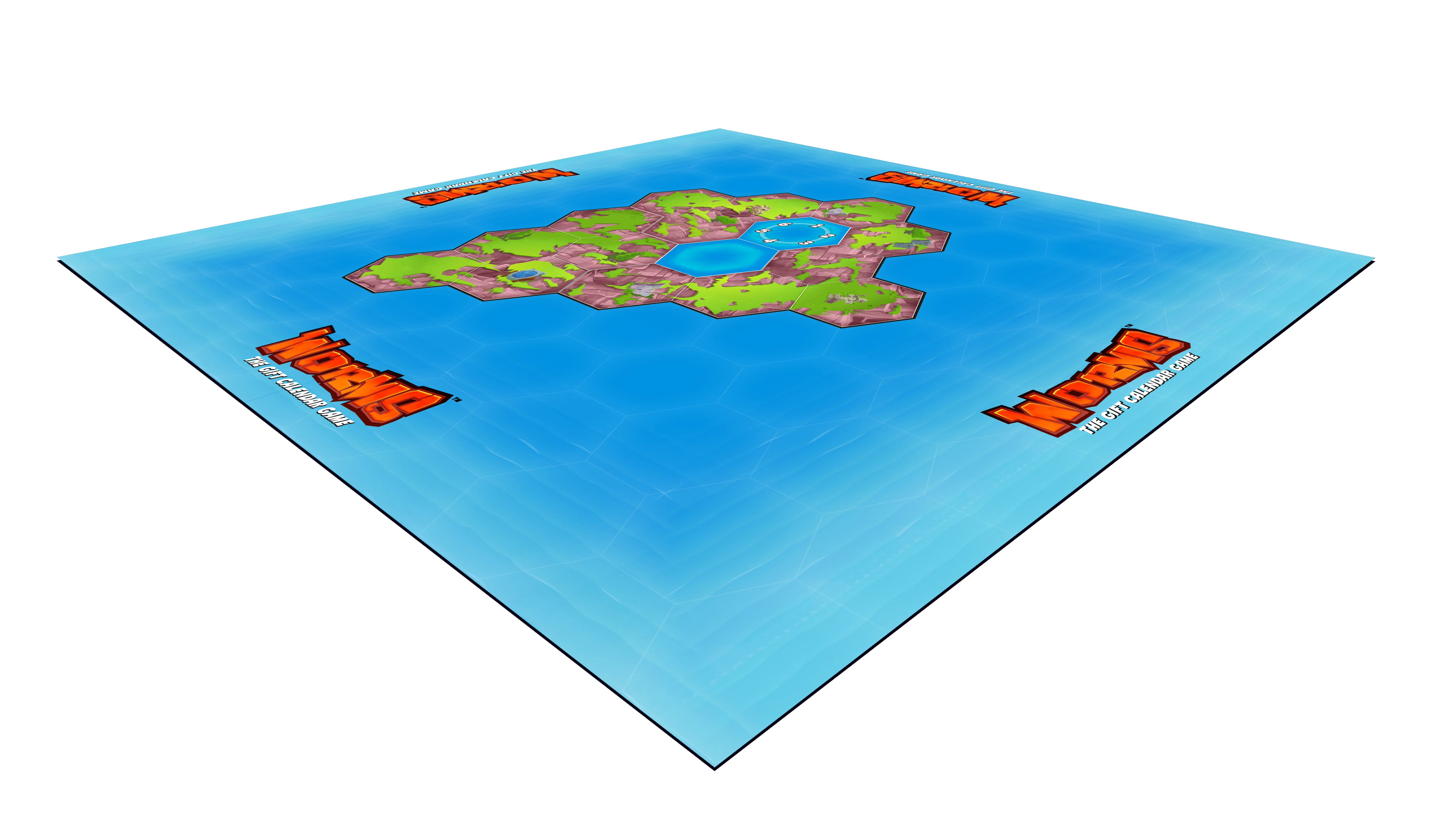 worms calendr mat mockup