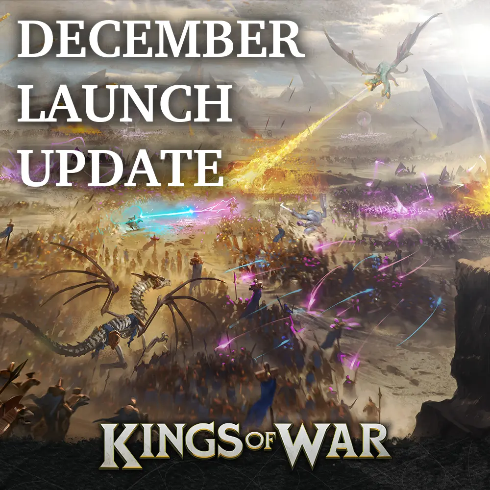 Kings of War 4th Edition: December Launch Update Featured Image