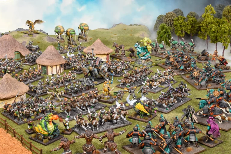 halflings vs xirkaali in the shires battle shot