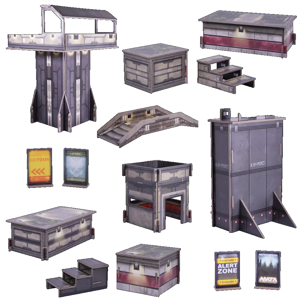 New Mombasa Terrain Set