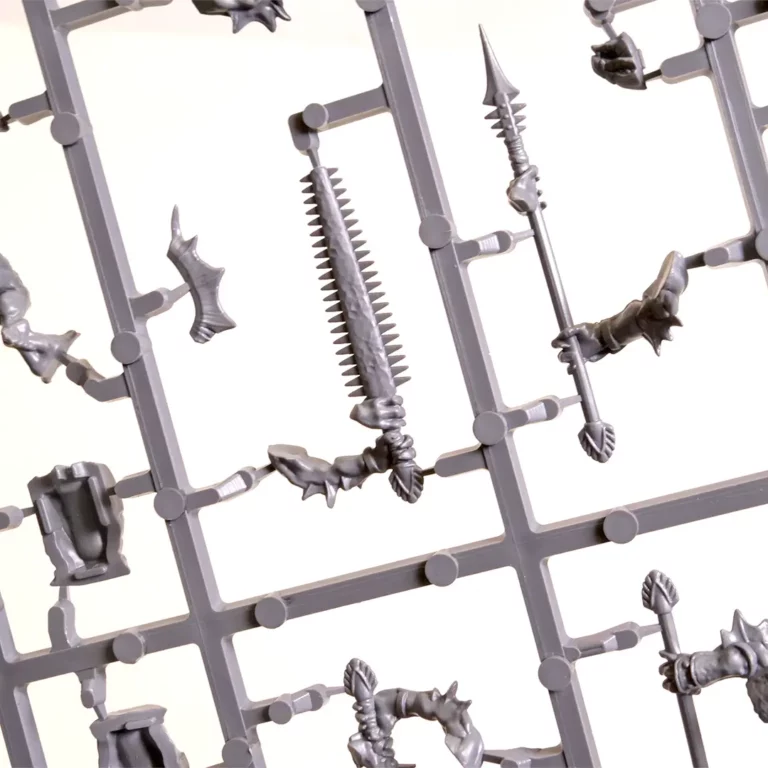 placoderm sprue close up 2