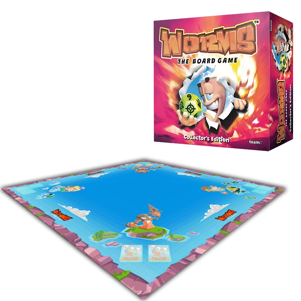 Worms™: The Board Game Collector’s Edition + Deluxe Play Mat