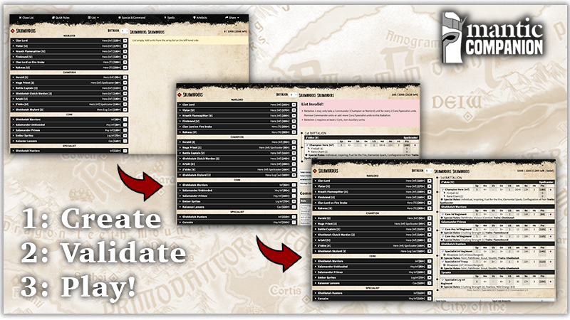 create validate play blog