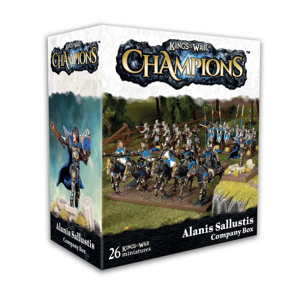 Alanis Sallustis Company Box (v1.1) - Mantic Games