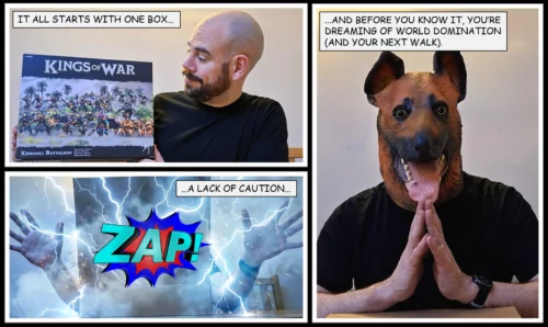 dan assemble the pack