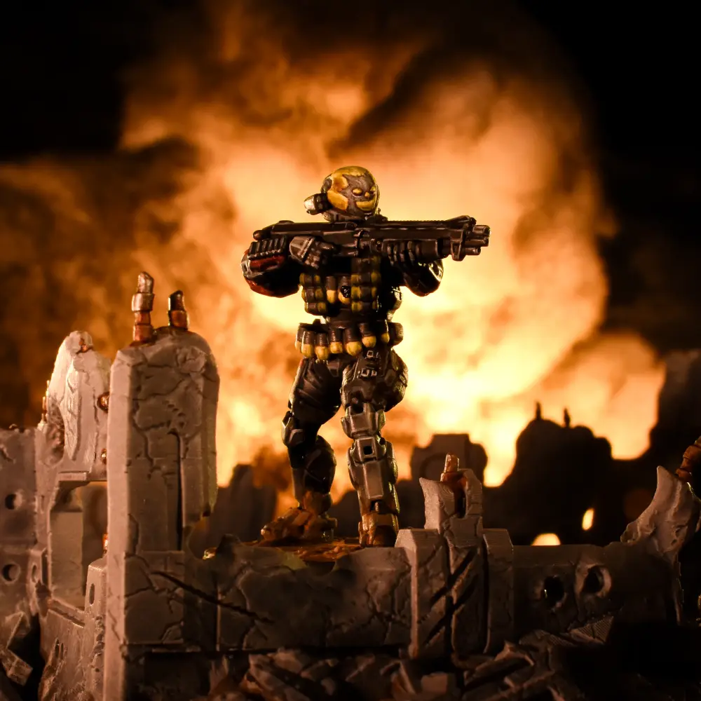 halo flashpoint noble team emile explosion action photo full size square crop