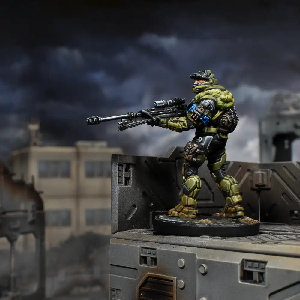 halo flashpoint noble team jun sniper rooftop action photo full size square crop